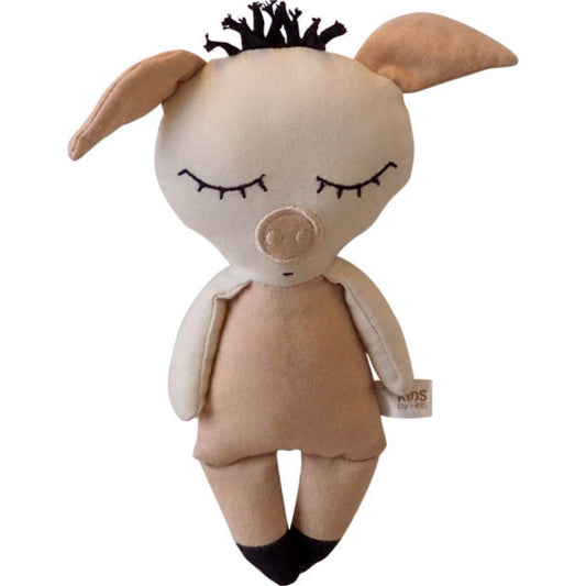 Greifling Puppe " Schwein " von KIDS by FRIIS (danish Design) Kuscheltier Exclusiv Dänemark Geschenkidee