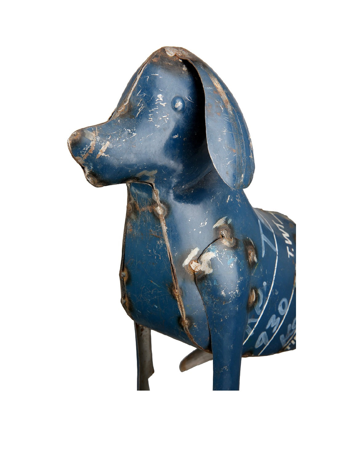 Figur Hund Dackelmotiv aus Eisen von Gilde - Hundeliebhaber Dackel
