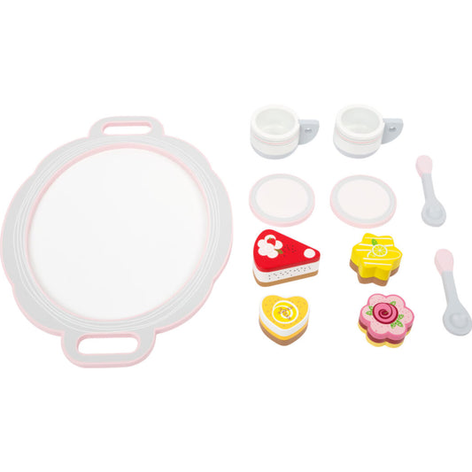 Kaffee und Kuchen-Set aus Holz von small foot