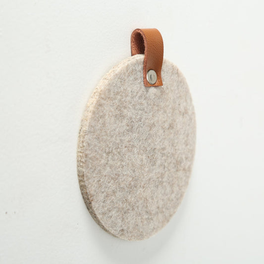 Untersetzer 6er-Set hellgrau / dunkelgrau/beige von Boltze hochwertig