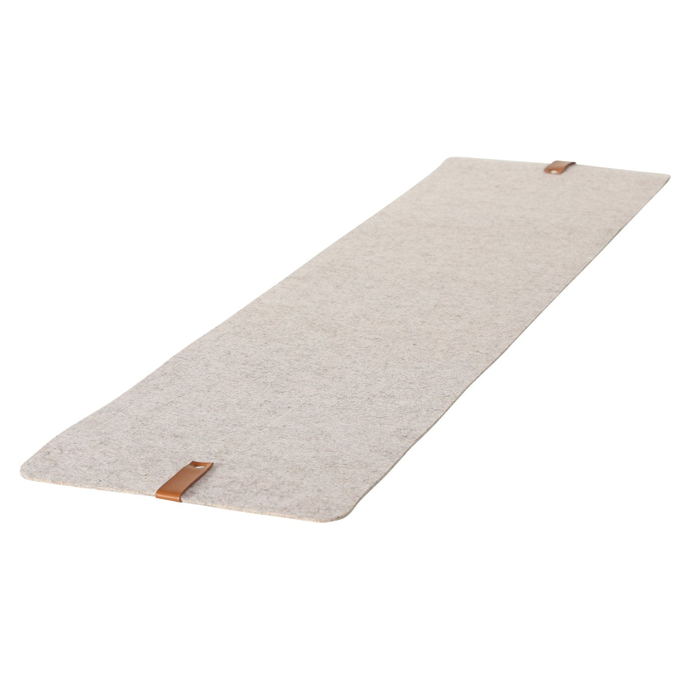 Tischläufer 120cm hellgrau/dunkelgrau/beige von Boltze