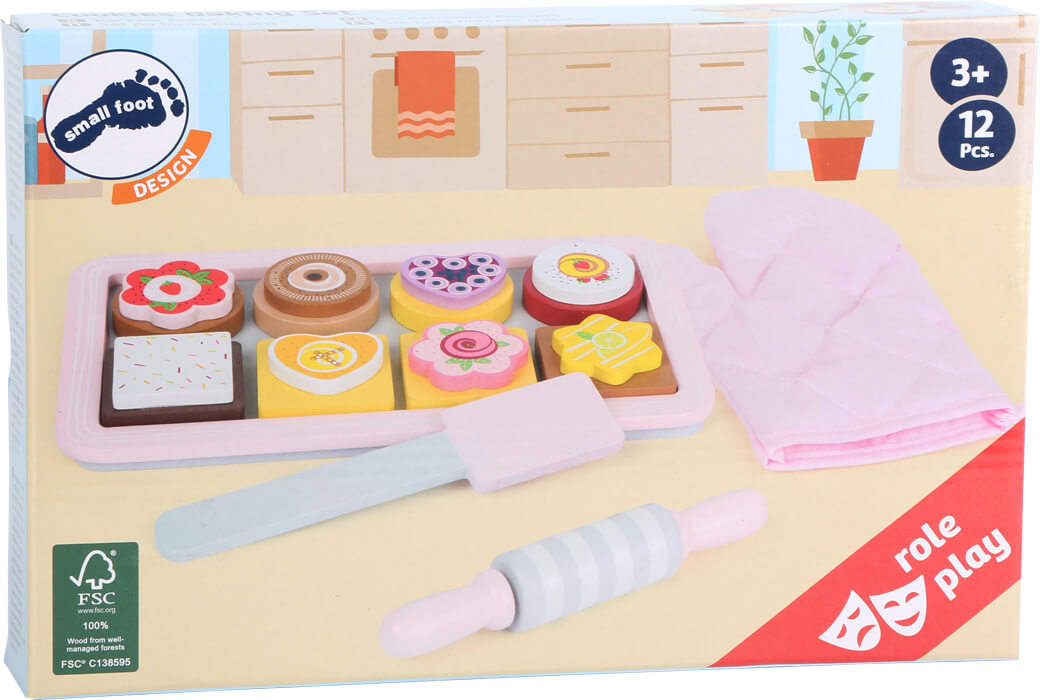 Backset aus Holz zum Kekse Backen von small foot