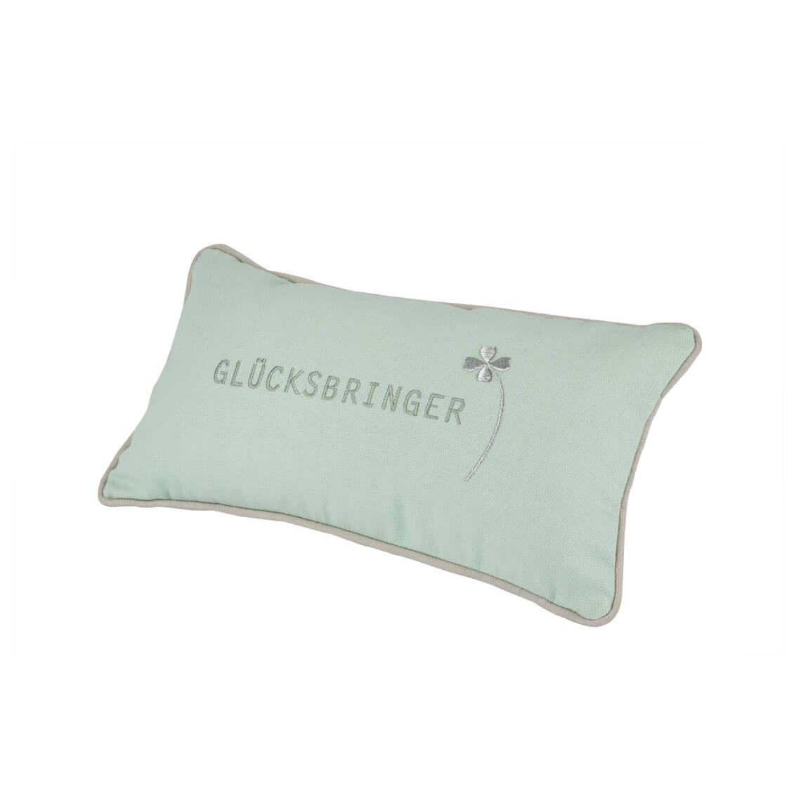 Kissen 33x17 cm " Glücksbringer " von räder design Glück Geschenk Dekokissen
