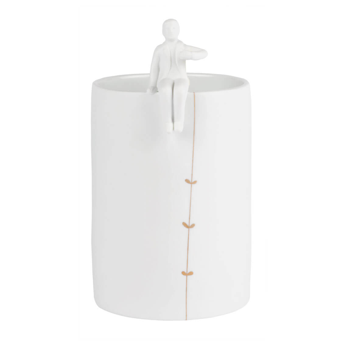 Vase aus Porzellan " Gärtner " von räder design Moderne Deko Blumen