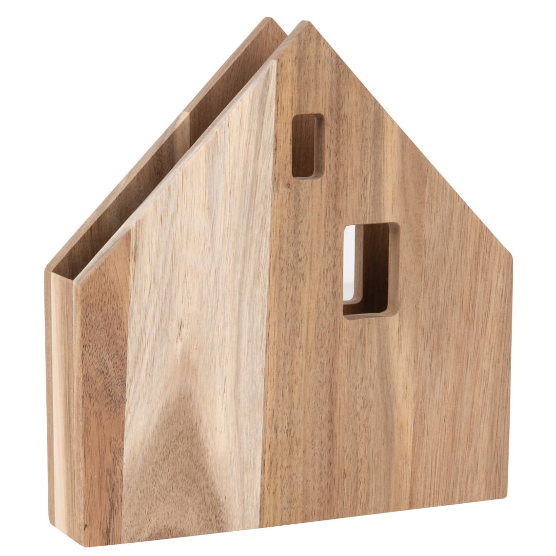 Serviettenhalter (groß) aus Holz " Haus " von räder design hingucker