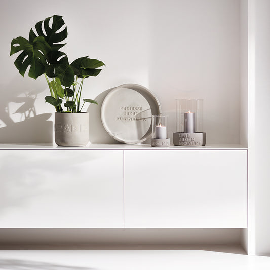 Windlicht aus Beton " Augenblick " von räder design Hingucker