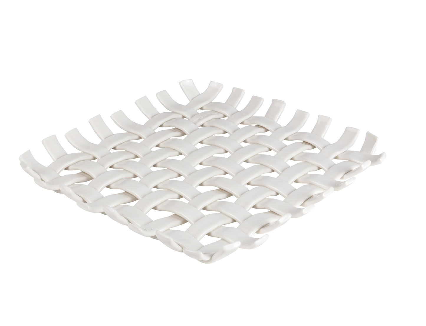 Schale Flechterei Kunststück von räder design - Design Highlight - 25x25x1,8cm