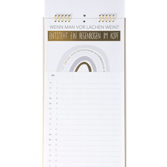 Kalender Familienplaner 2026 "Jetzt blüht uns was " von räder design