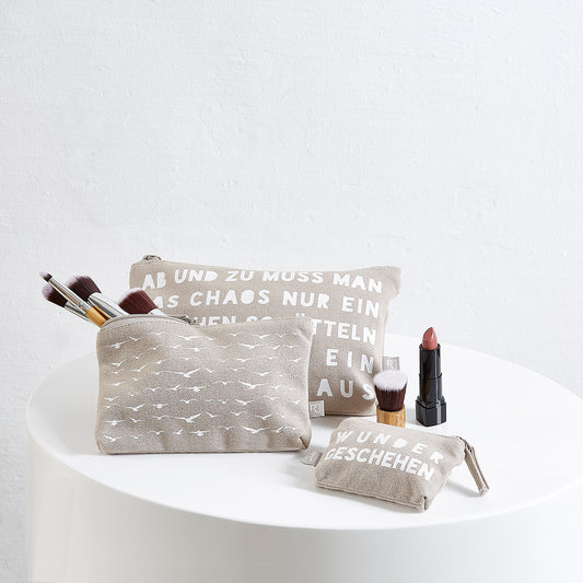 Kulturtasche "Ab und zu..." von räder design Ordnungshüter Kosmetiktasche
