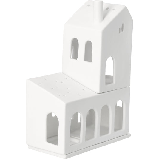 Stapelhaus der Bögen räder design Haus Häuser Lichthaus Neuheit 2026 12,6x6,2x17,6cm Porzellanhaus