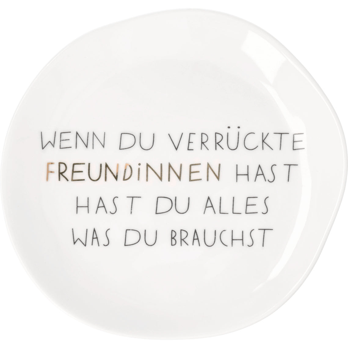 Teller Klein verrückte Freundinnen von räder design Neuheit 14cm