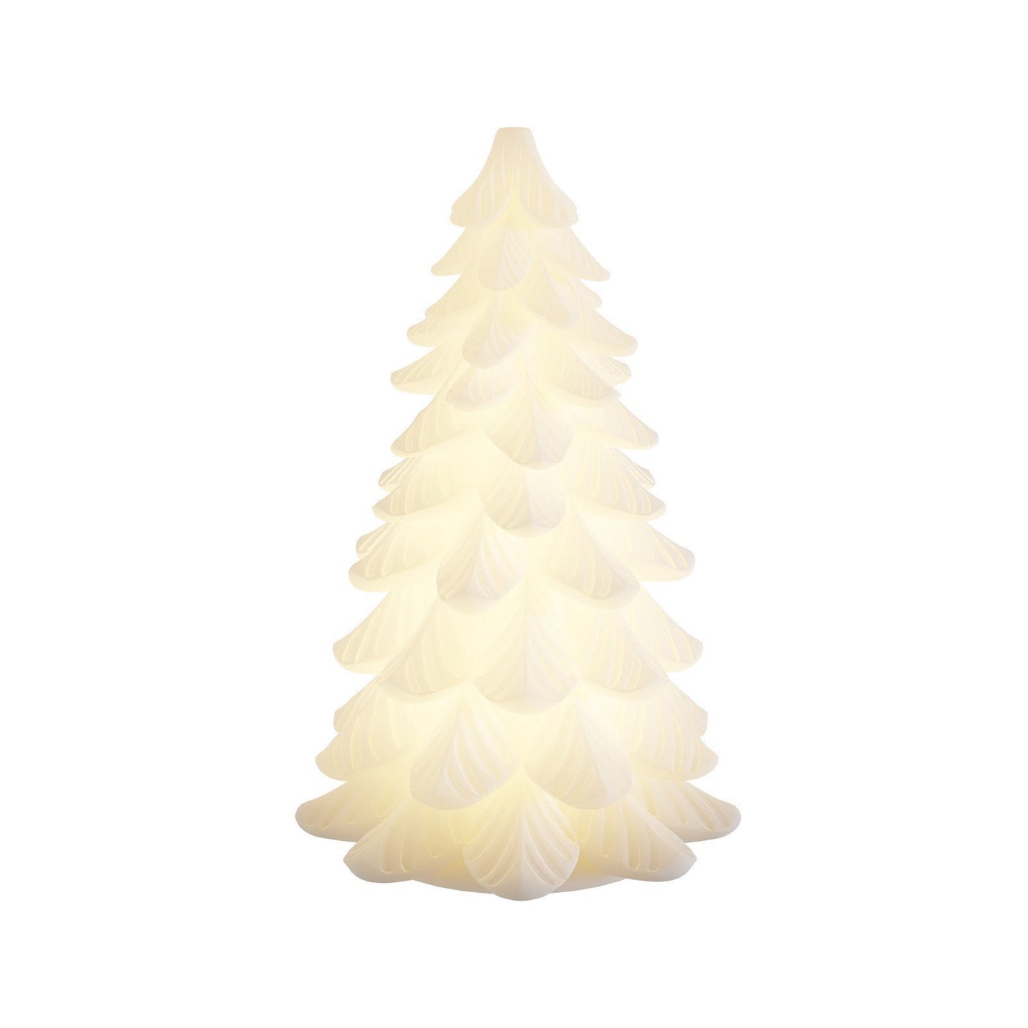 LED-Weihnachtsbaum weiß 19 cm von Deluxe Homeart - Weihnachten Weihnachtsdekoration