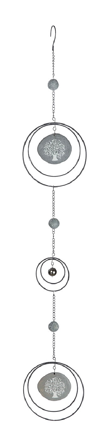 Girlande "Vogelbaum" aus Metall 93 cm von Gilde