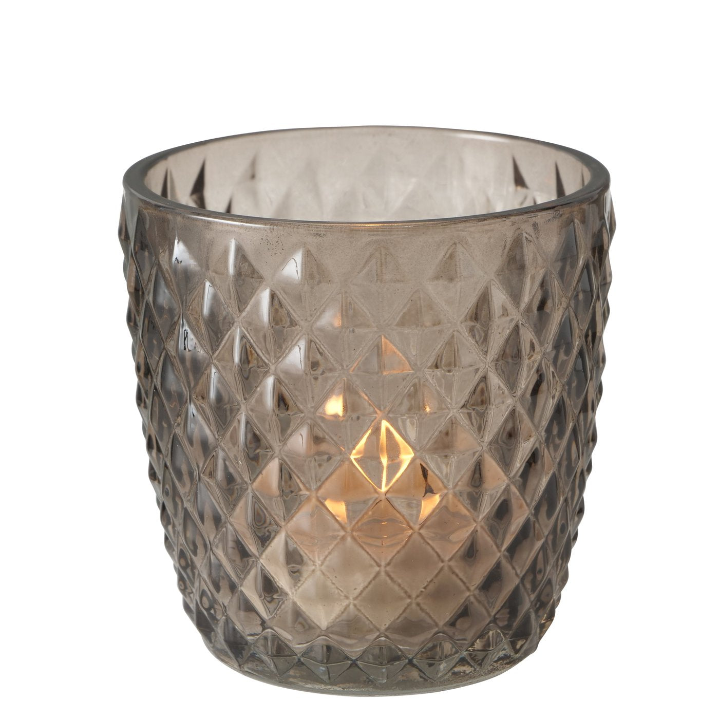Teelichthalter/Windlicht aus Glas 4er-Set von Boltze - Setpreis