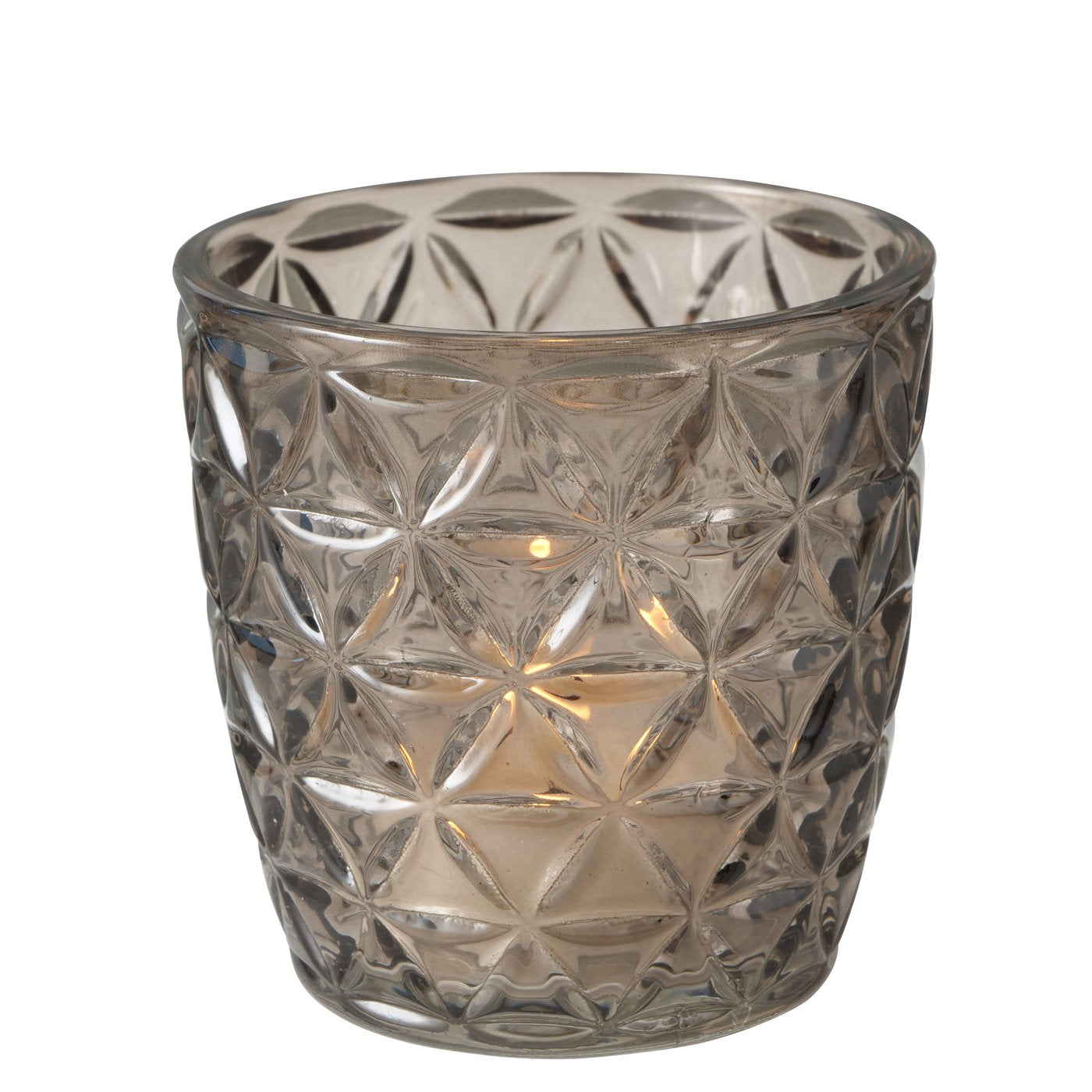 Teelichthalter/Windlicht aus Glas 4er-Set von Boltze - Setpreis