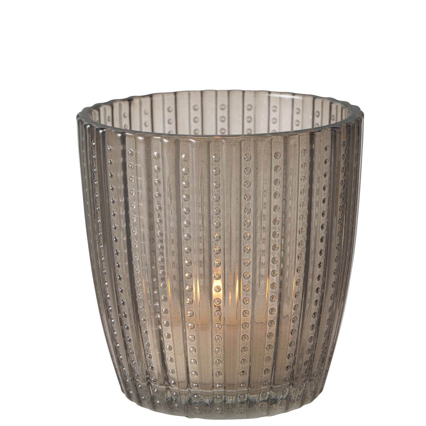 Teelichthalter/Windlicht aus Glas 4er-Set von Boltze - Setpreis