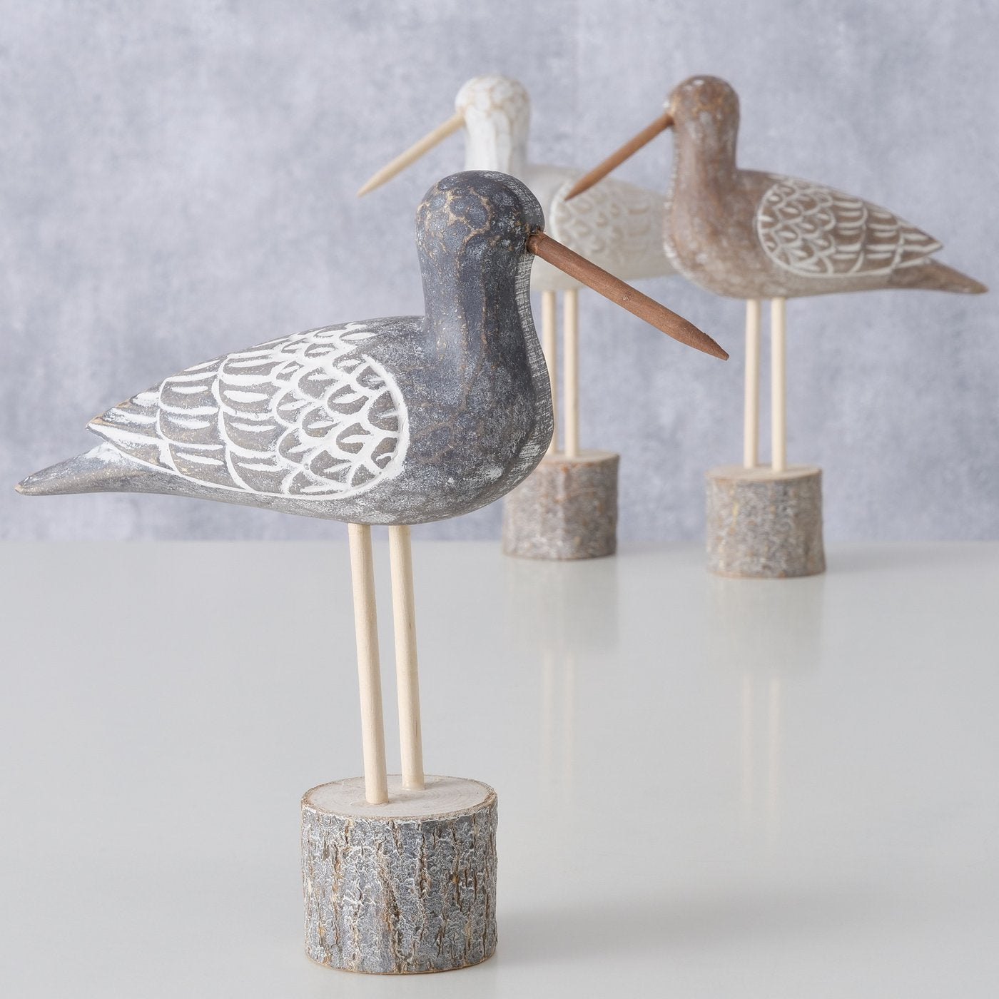 Figur Möwe " Virana " aus Holz von Boltze - Maritime Deko Möwen