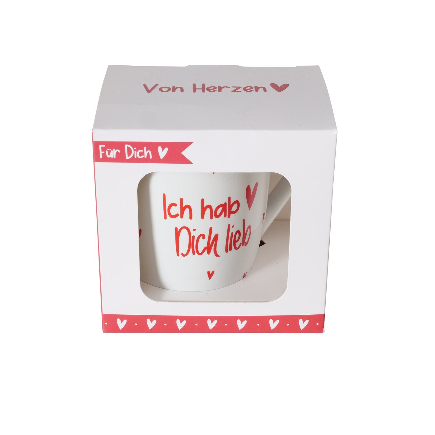 Becher " Für Dich " in drei Varianten als Geschenk von Boltze - Geschenkidee Liebe Freundschaft