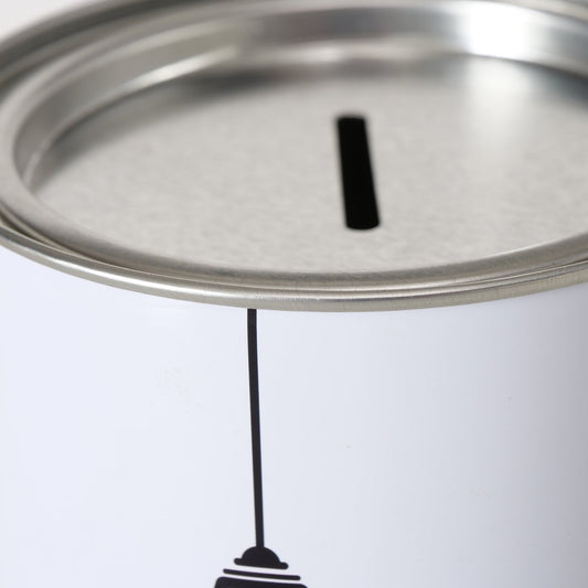 Metal money box "Energy Saving Box/Fuel Money" by Boltze - Gift Idea to Save Money