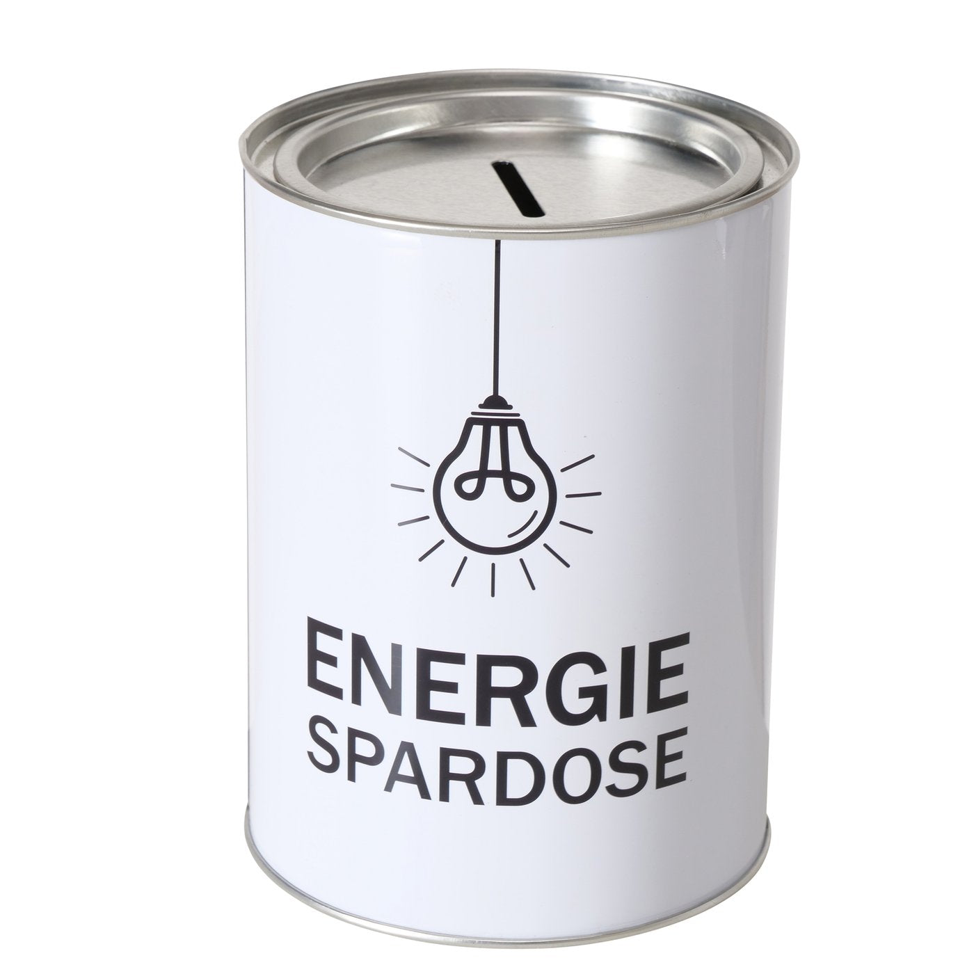 Spardose aus Metall "Energiespardose/Benzingeld" von Boltze - Geschenkidee Geld sparen