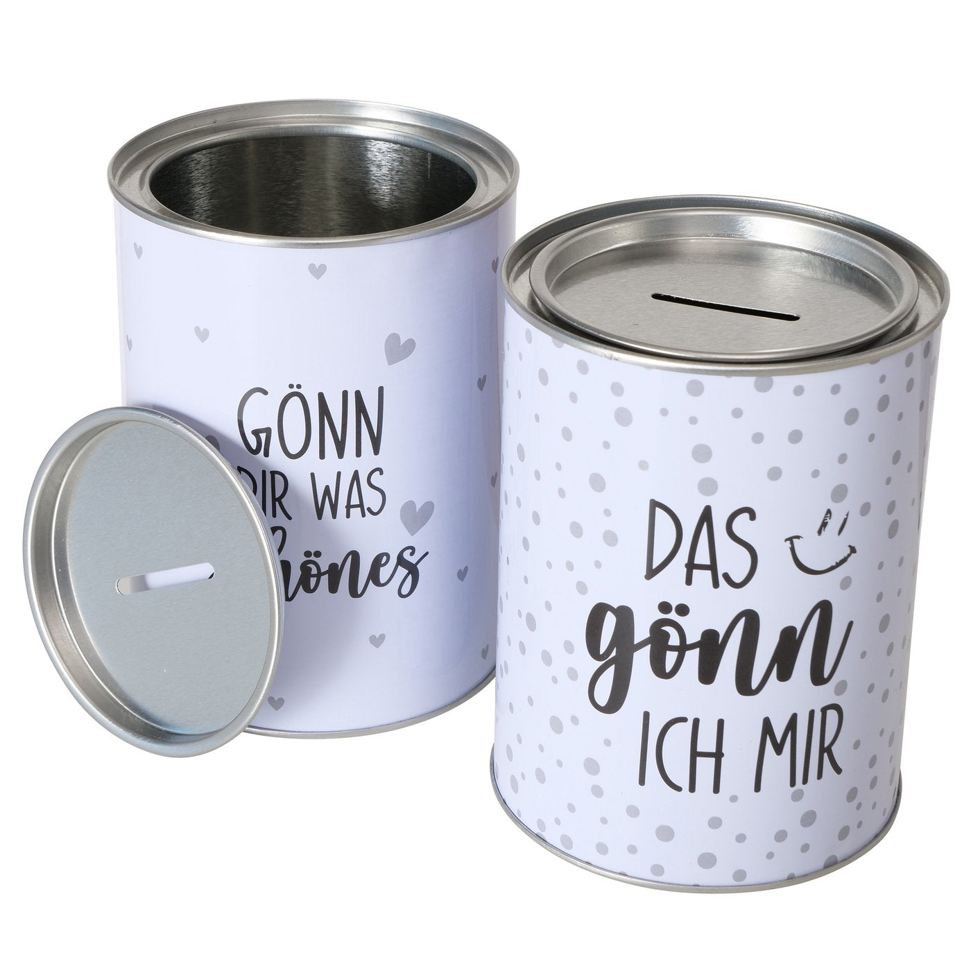 Spardose aus Metall "Gönnung" von Boltze - Geschenkidee Geld sparen