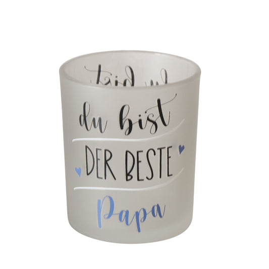 Candle glass for the best dad gift item from Boltze - Father's Day gift idea