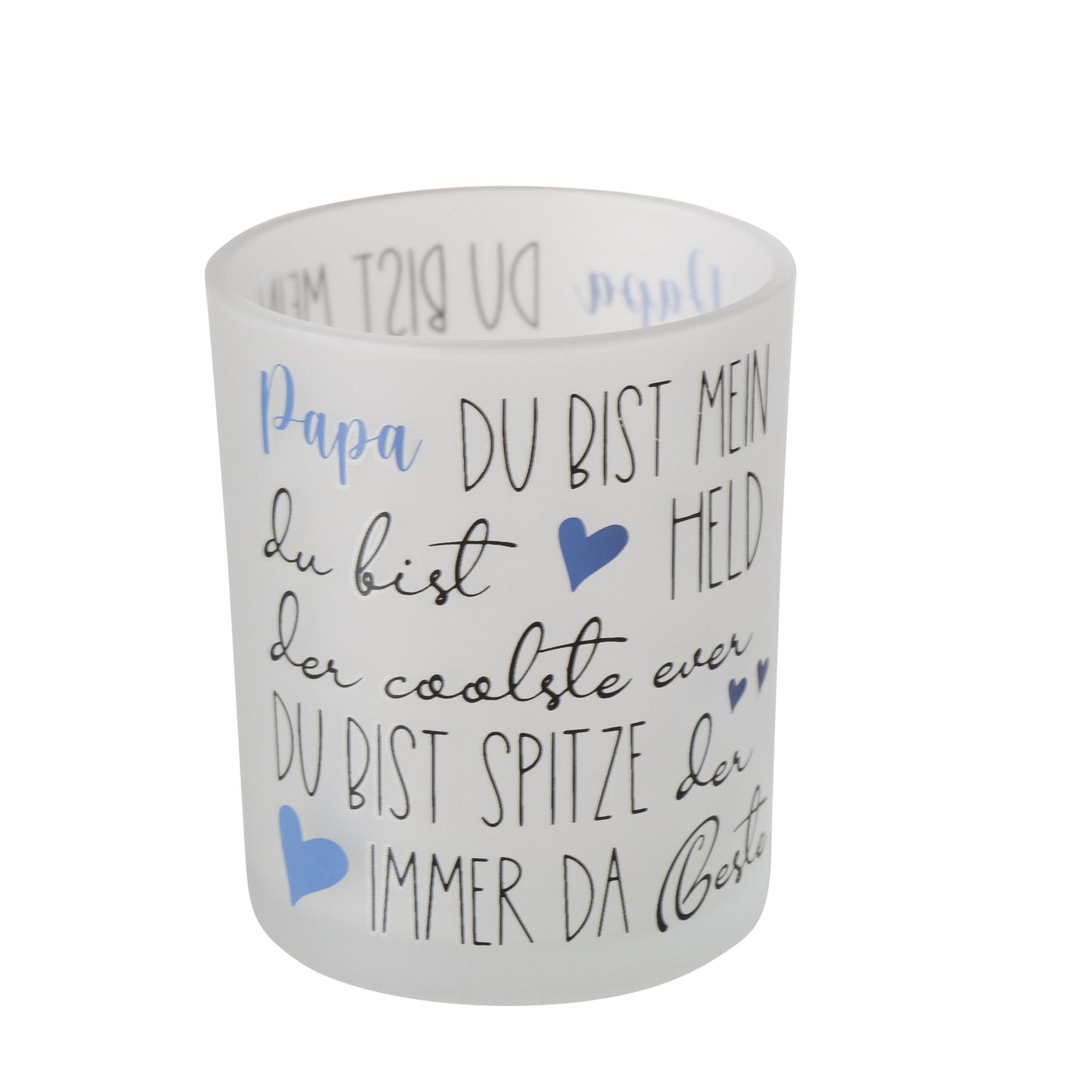Kerzenglas für den Besten Papa Geschenkartikel von Boltze - Vatertag Geschenkidee