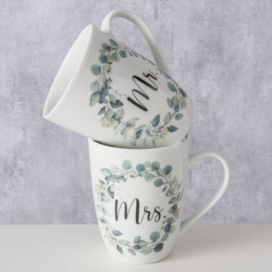 Becher-Set " Mr. & Mrs. " von Boltze - Hochzeit Geschenkidee Liebe