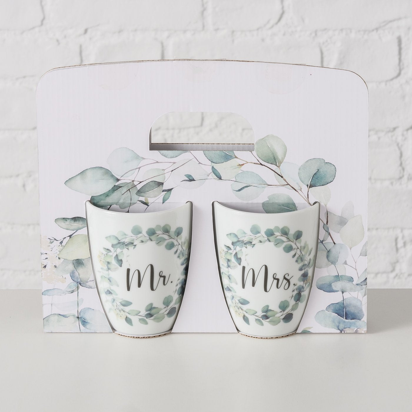 Becher-Set " Mr. & Mrs. " von Boltze - Hochzeit Geschenkidee Liebe