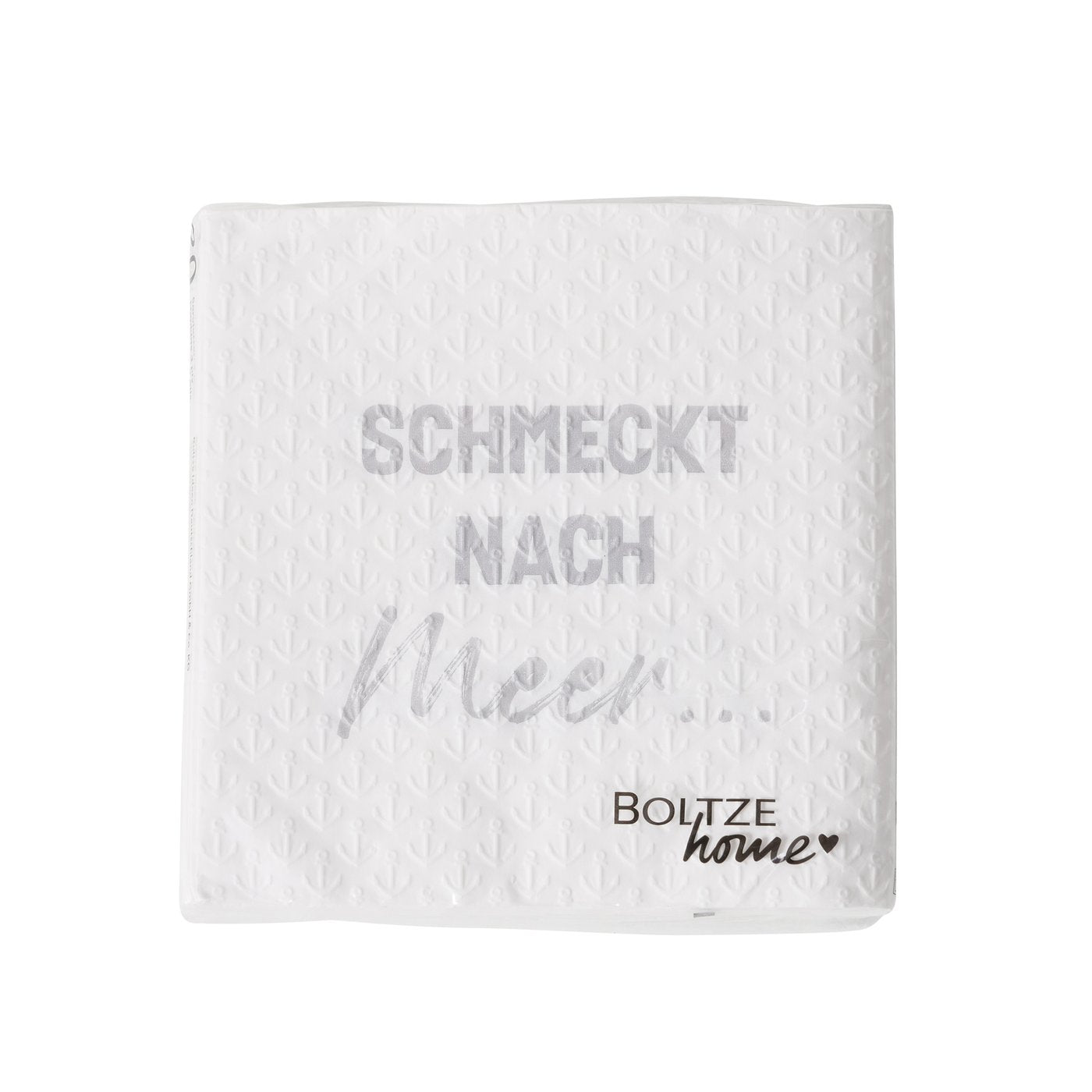 Maritime Servietten Meer sein 16 Stück von Boltze - Serviette mit Spruch