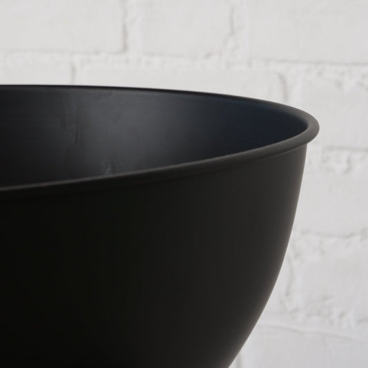 Dekosäule mit Pflanzschale aus Metall "Willkommen" von Boltze - Garten Dekoration Blumen