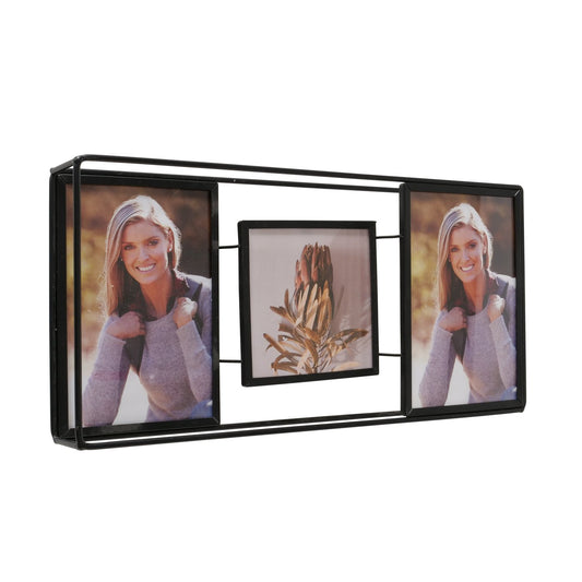 Bilderrahmen aus Metall Format 10x15 für 3 Bilder von Boltze - Foto Geschenkidee