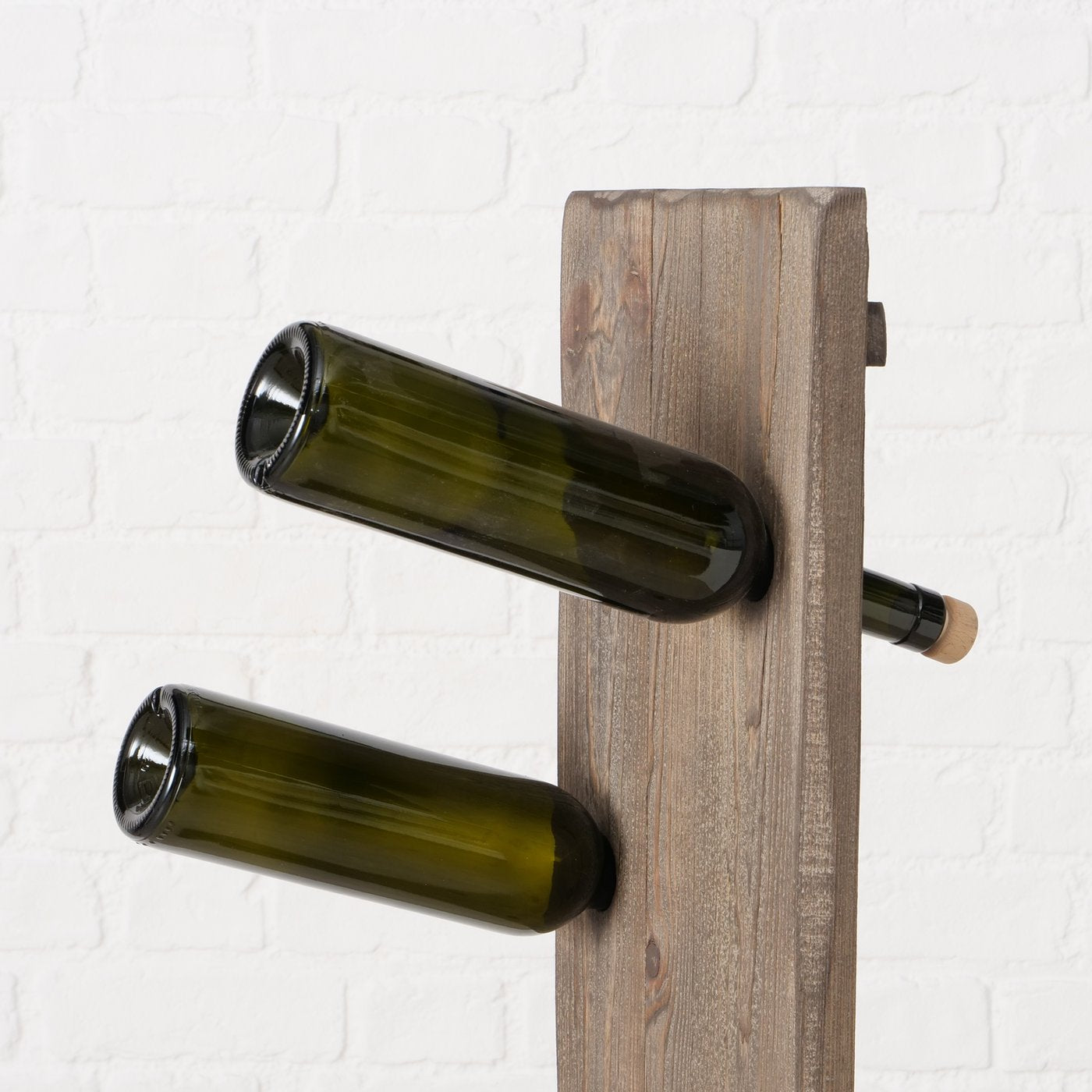 Weinregal aus Kiefernholz für 8 Flaschen von Boltze - HINGUCKER