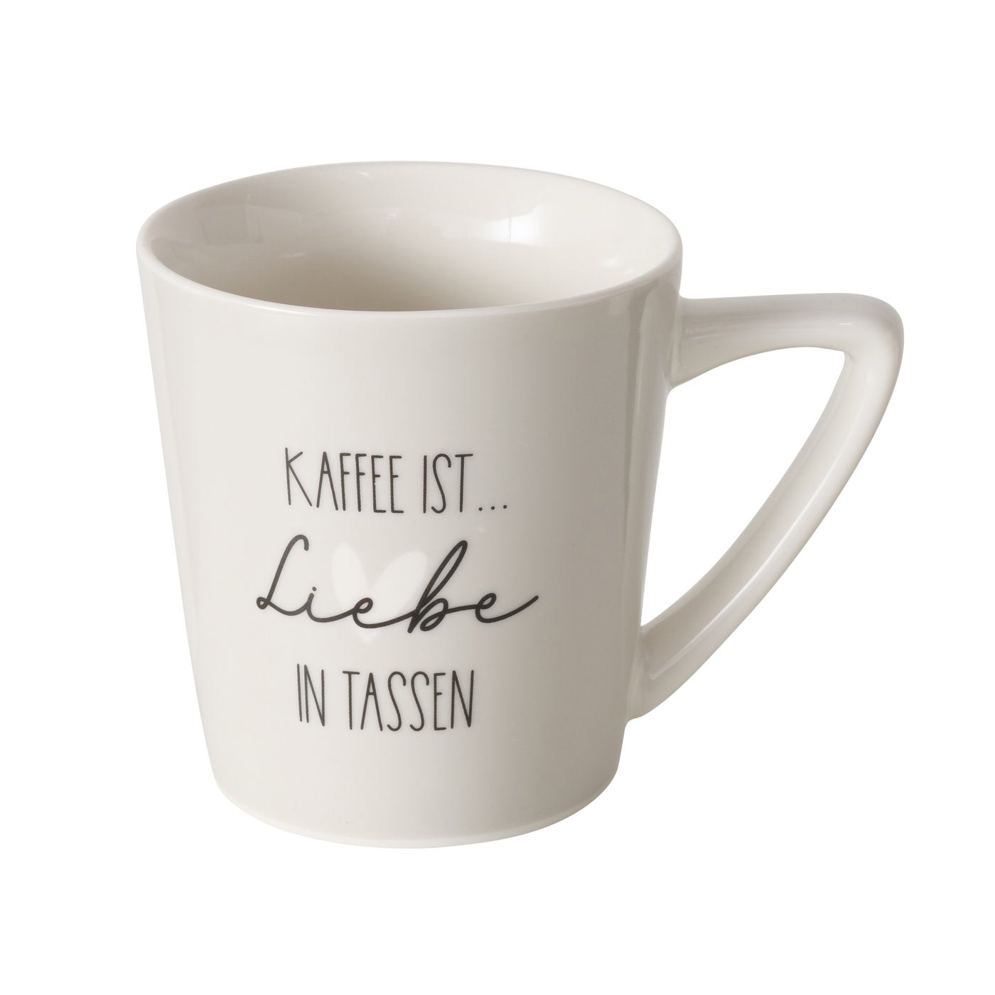 Becher als Geschenkidee "Kaffee ist Liebe/Geheimzutat Liebe" von Boltze
