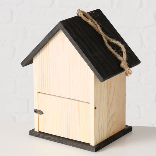 Vogelhaus aus Holz " Eintritt frei / Willkommen " von Boltze Garten Modern