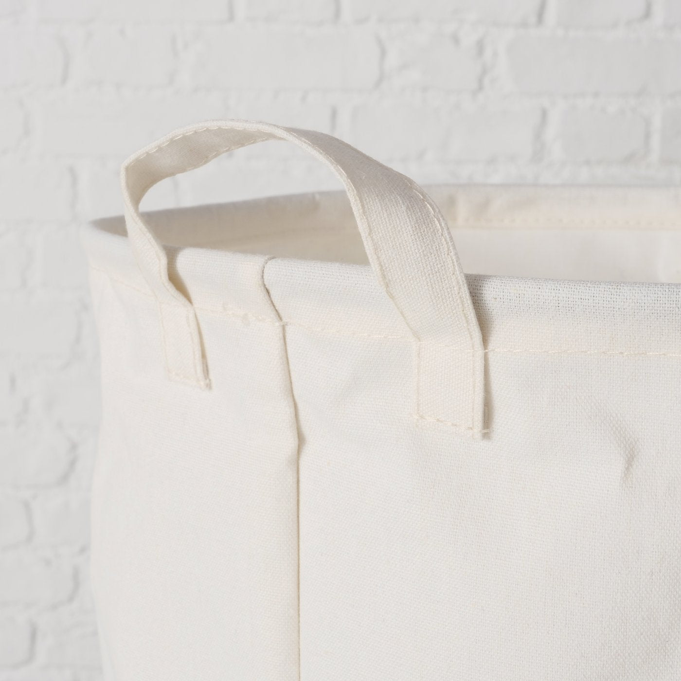 Wäschesack 47 Liter aus Baumwolle mit Aufschrift "Laundry Service" von Boltze