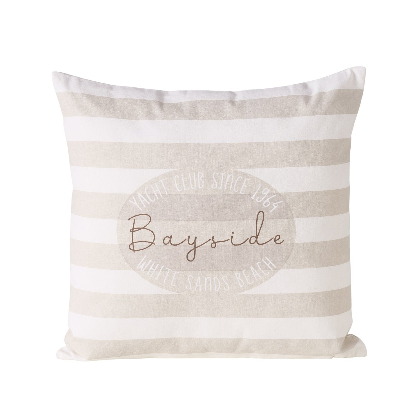 Kissen 45x45 cm beige "Bayside" von Boltze - Dekokissen maritim