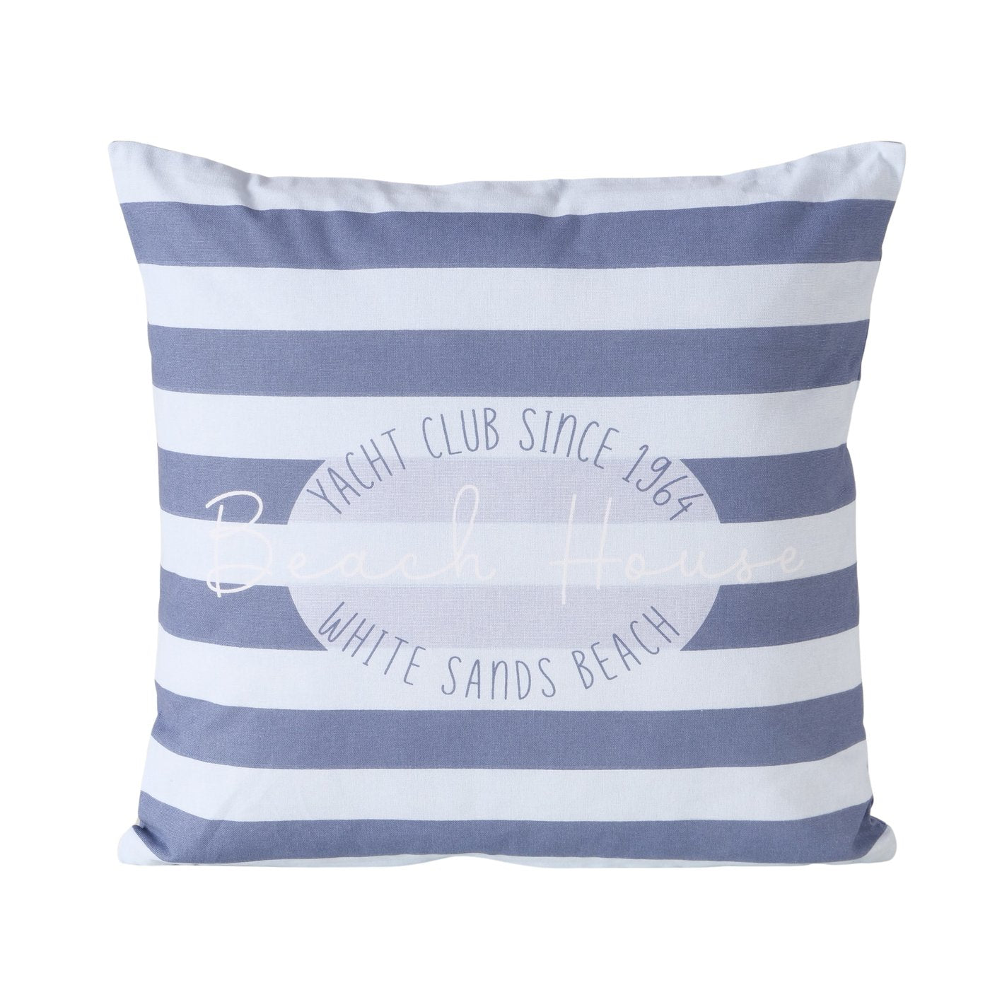 Kissen 45x45 cm blau "Beach House" von Boltze - Dekokissen maritim