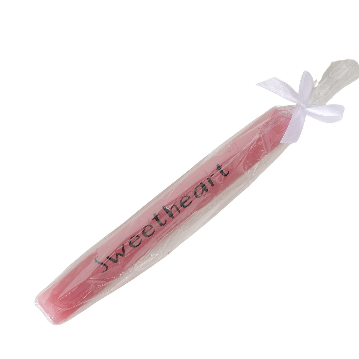 Taper candles to give away "Love" white/pink/rose by Boltze - Valentine's Day gift idea