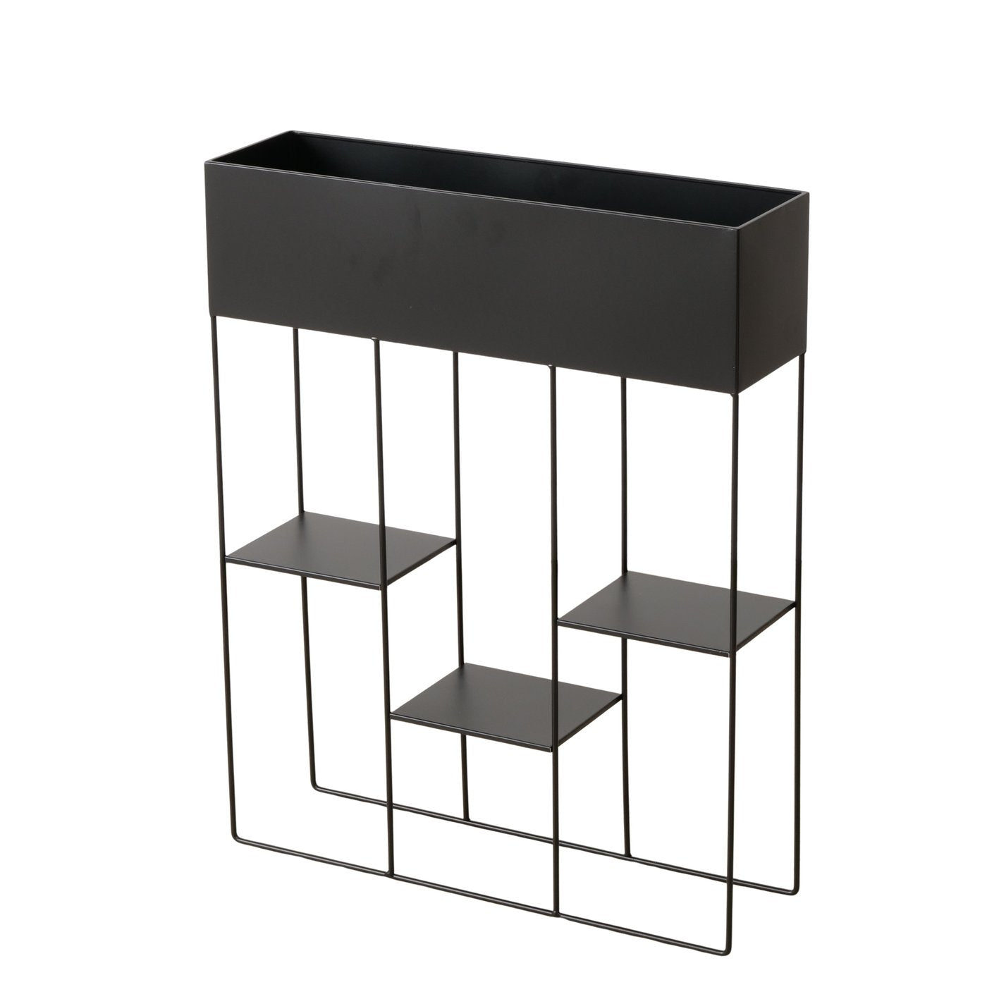 blumenkasten wandregal Modernes Regal Metall 3 Böden Blumenkasten indoor Boltze TOP ANGEBOT – Enni´s Shop