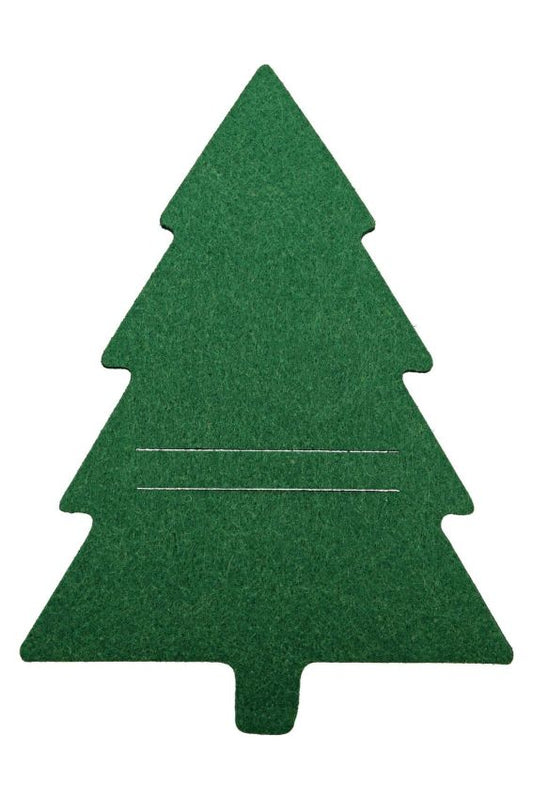 Bestecktaschen Tannenbaum Grün aus Filz von Gilde – Weihnachts-Tischdeko