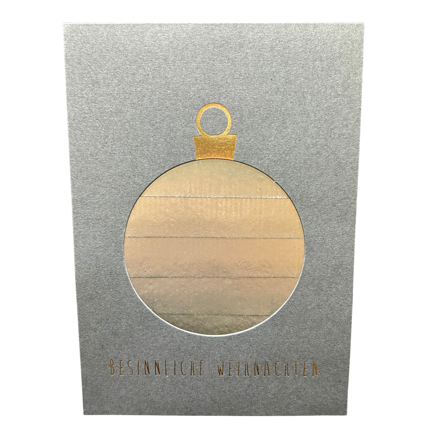 Weihnachtskarte Besinnliche Weihnachten von räder design