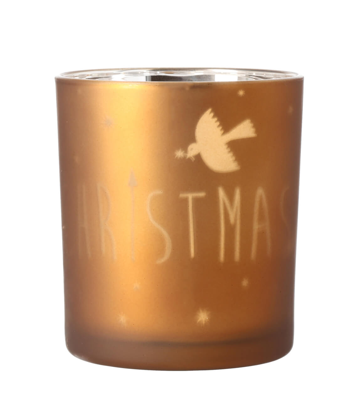 Teelichthalter aus Glas "It´s Christmastime" von räder design - Weihnachten Weihnachtsdekoration