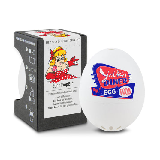 50er PiepEi - mit Hits aus den 50ern von Brainstream - Eieruhr mit Musik Geschenkidee