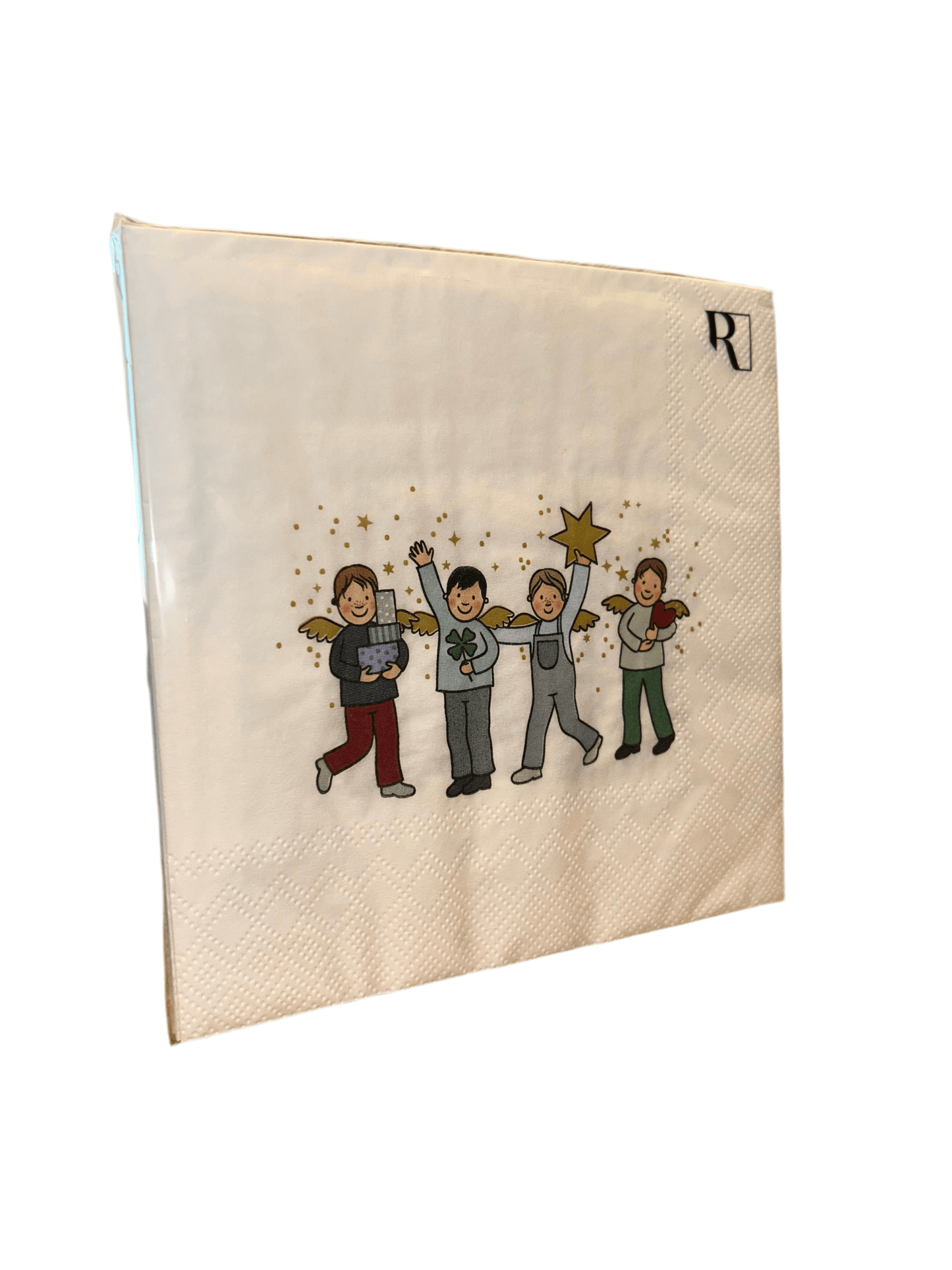 Servietten 33x33 cm " Himmlische Brüder " von räder design - Weihnachten Weihnachtsdekoration