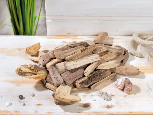 Figur Schildkröte aus Holz von Gilde - nordisch Dekoration - Strandholz