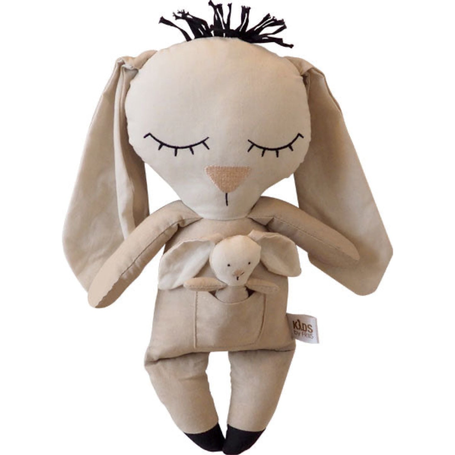 Puppe " Hase mit Baby " von KIDS by FRIIS (danish Design) Kuscheltier skandinavisch Dänemark dänisch