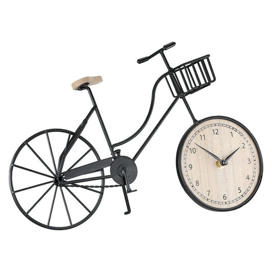 Standuhr Fahrrad aus Metall von Gilde - Geschenkidee Fahrradfahrer Geschenk