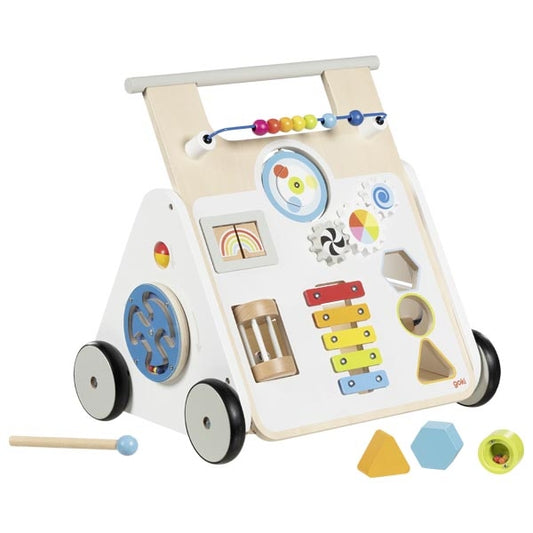 Lauflernwagen KiddyCruiser für Baby von goki Experiment Waagen Laufen