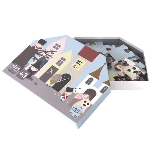 Puzzle 35 Teile " Das Feuerzeug " von KIDS by FRIIS (danish Design) Exclusiv Dänemark dänisch